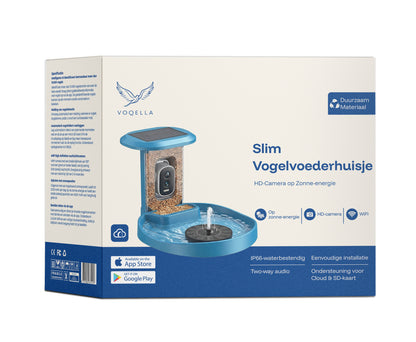 Bird Feeder with Camera - Bird Bath - Fountain