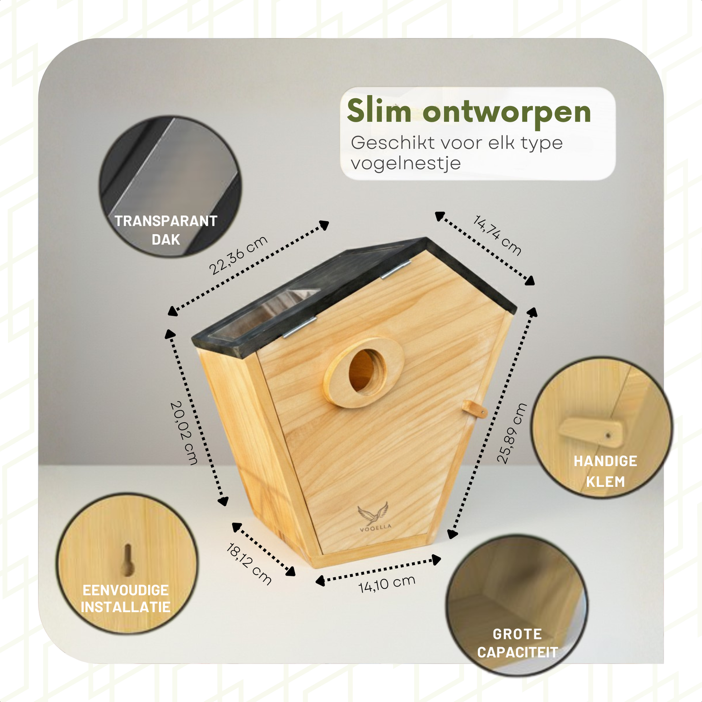 Vogelhaus mit Kamera